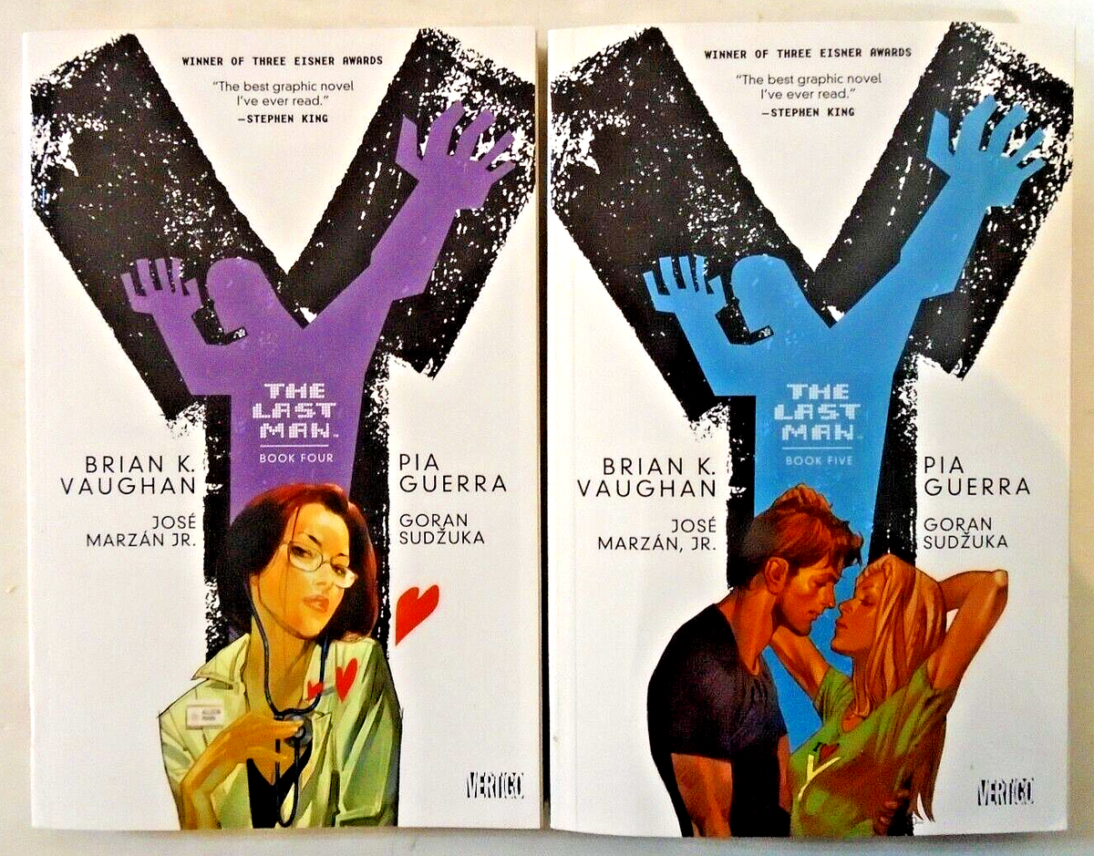 Y: The Last Man TP Set #1-5 (5 books); 40% Off! Free Shipping! | eBay