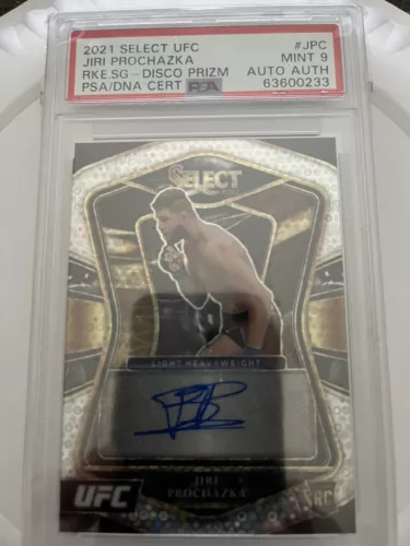 Jiri prochazka 2021 Select Disco Prizm Auto RC PSA 9