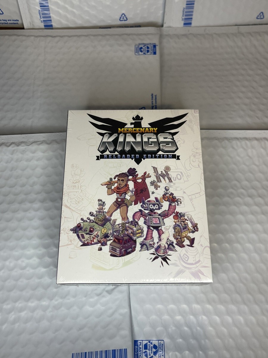 Mercenary Kings SteelBook Reloaded Edition #274 Sony PS4 Limited Run Games  NEW