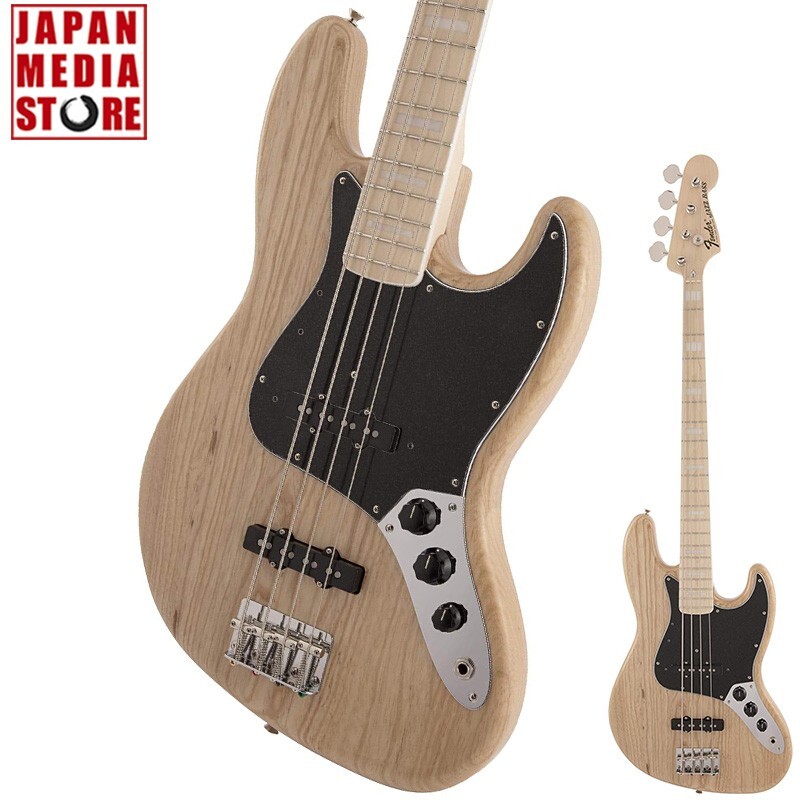 Fender Made in Japan Traditional 70s Jazz Bass Natural Maple NEW