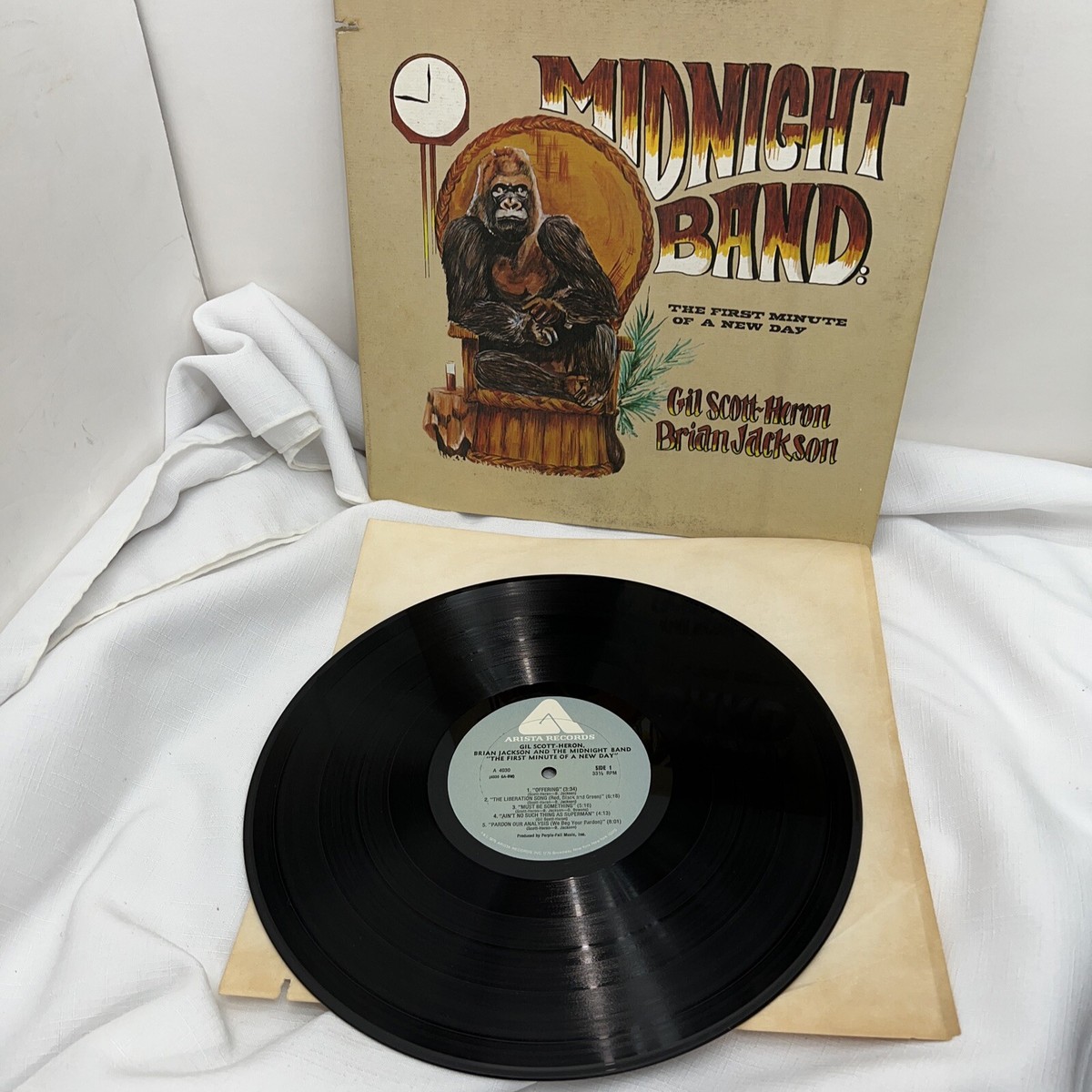 GIL SCOTT HERON & BRIAN JACKSON 2LPレコード Gil Scott-Heron and Brian Jackson レコード