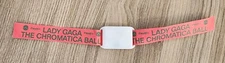 Lady Gaga Concert Wristband Fenway Park 8/19/22 The Chromatica Ball