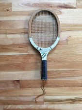 Vintage Wood HARVARD Racquetball Racquet Leather Grip