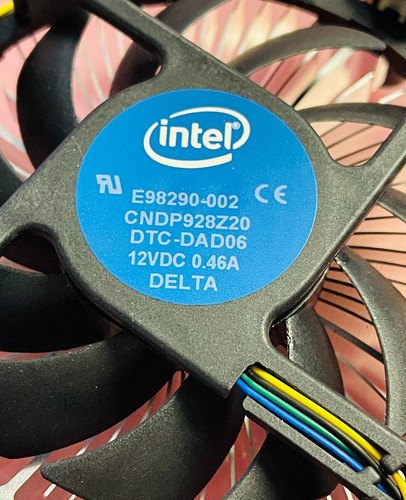 New Intel Socket LGA1151 CPU Fan/Heatsink Intel CPU Cooling LGA 1151 E98290-002 - 第 8/8 張圖片