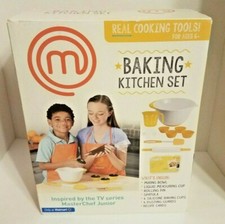 MasterChef Junior Baking Kitchen Set - 7 Pc. Kit Includes Real Cooking Tools