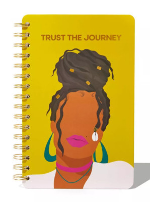 Be Rooted Ruled Journal 5.5''x8.5'' ''TRUST THE JOURNEY'' New