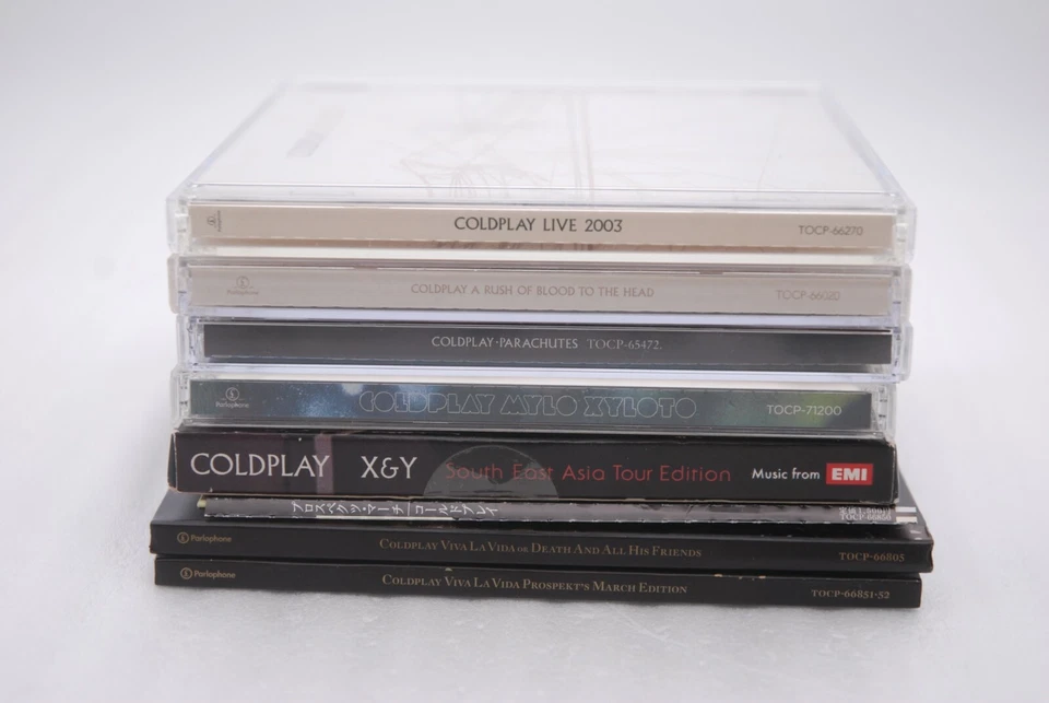 Coldplay CD X&y , Parachutes, PROSPEKT'S MARCH, Mylo Xyloto, Viva La Vida 8CDs - Bild 2 von 4