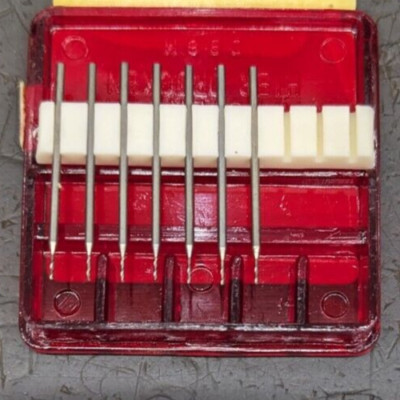 7 Titex Plus .35mm Cobalt Micro Drills HSS-E NEW Germany - 0.35mm 0,35 mm