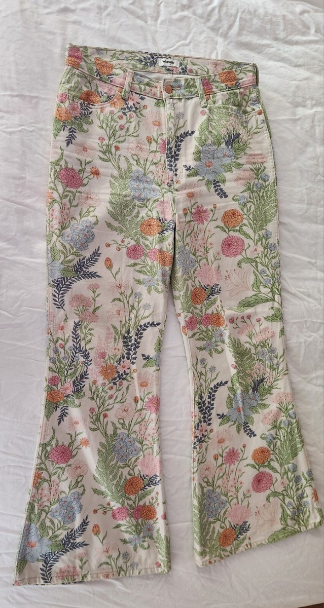 Free People x Wrangler Wanderer 622 High-Rise Flare Jeans