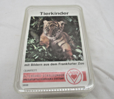 Altenburger Stralsunder - ASS Quartettspiel ''Tierkinder''
