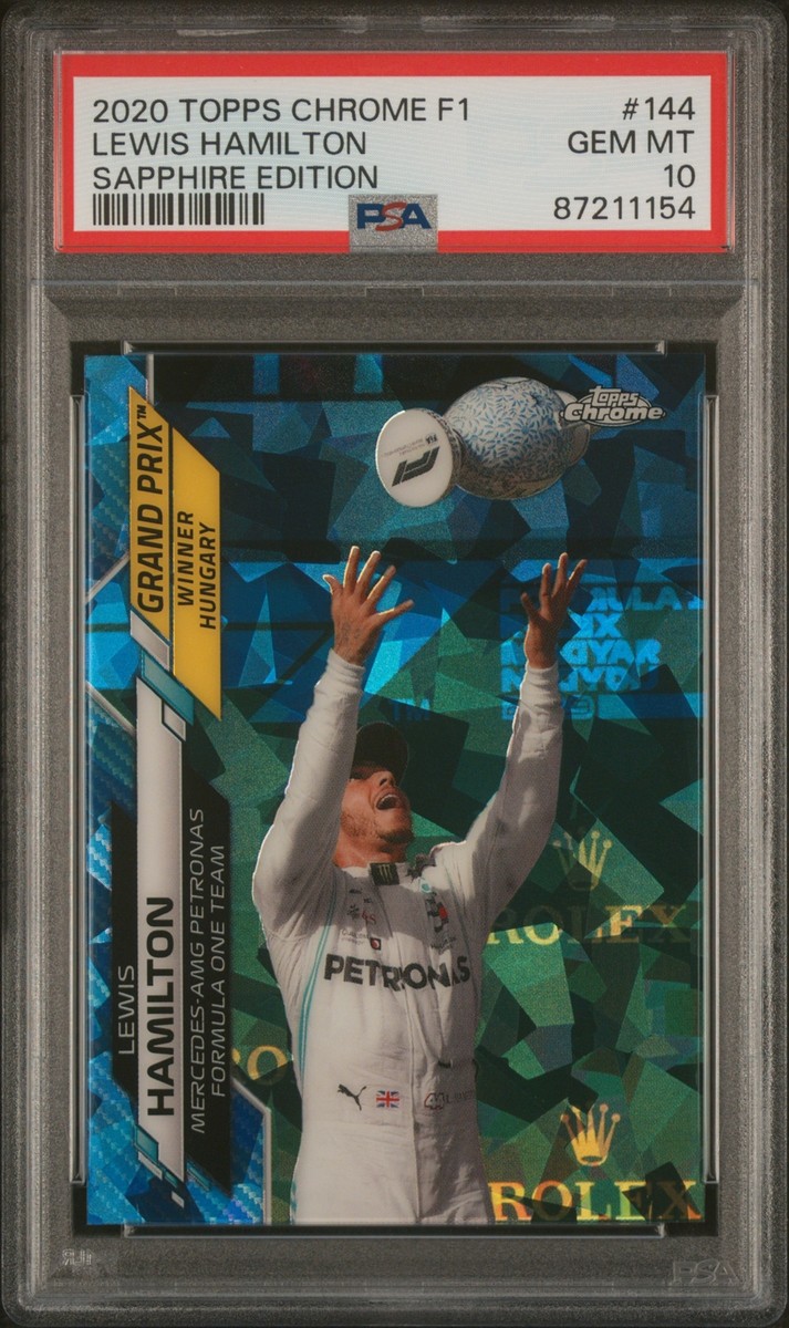 その他 2020 topps f1 sapphire Lewis Hamilton PSA 10 LEWIS HAMILTON 2020 Topps Chrome Sapphire SP F1