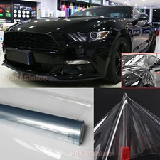 12" x 60" / Car Wrap Invisible Cloth Clear Paint Protection Vinyl Sticker Strips