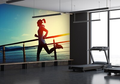 3D Bewegung Racing Gym C5506 Geschäft Tapete Wandbild Fototapete Handel Ann