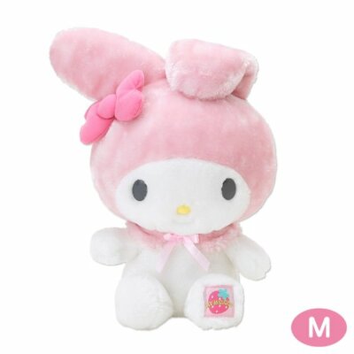 845710 My Melody Plush Doll Stuffed Toy M size 8.1x6.9x12.6