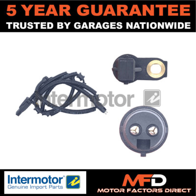 Intermotor Rear ABS Wheel Speed Sensor Fits Renault Master 1998- 60677MF