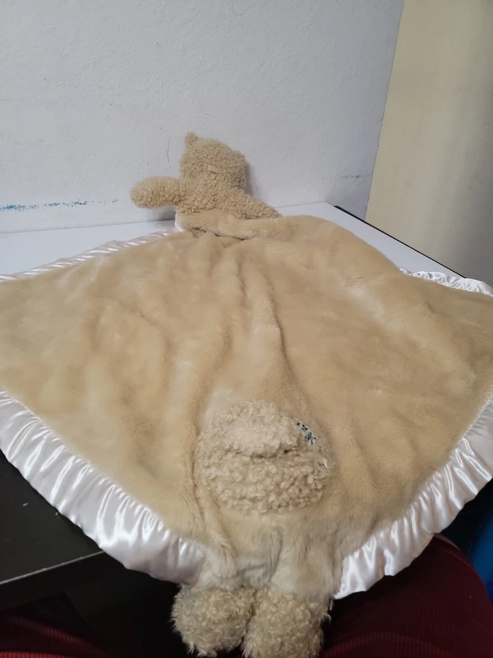 "Manta My Banky Baby Lovie Lovey 15"" Billy Button Bear borde satinado" Foto 4 de 4