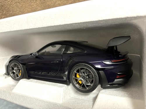 1/18 NOREV Porsche 911 (992) GT3 Rs Weissach Package 2022 Viola Purple Limit 504 - Picture 24 of 24