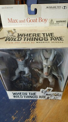 MAX AND GOAT BOY Where The Wild Things Are 2000 McFarlane Toys