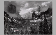 Ansel Adams Yosemite PHOTO National Park Art Print 5x7 1937