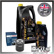 KIT DE SERVICIO para Ford Edge 2.0 TDCi 210 MK2 2016-2020 - Filtro de aceite Bosch + Aceite 6L