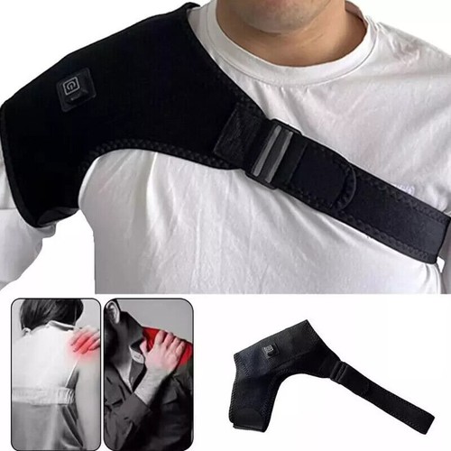 Electric Heated Shoulder Wrap Brace Rotator Cuff Support Relief Pain Women&Men - Picture 5 of 14