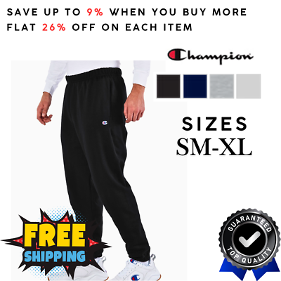 #ad CNRW10 Champion RW10 Unisex Reverse Weave Ultra Soft Sweatpant with Pockets $51.40