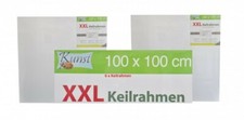 6x Keilrahmen XXL 100x100cm Leinwand Holzrahmen Leinwände Künstlerbedarf Kunst 