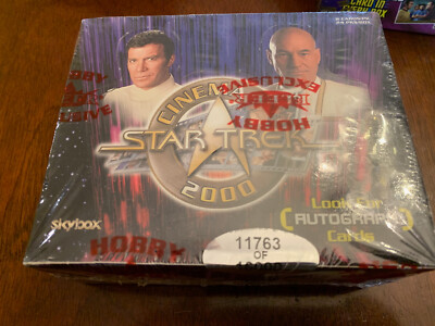 Star Trek Cinema 2000 - Sealed Trading Card Hobby Box - Fleer Skybox