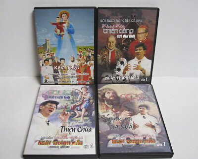 Hoi Thao Thang Tien Hon Nhan, Gia Dinh - Lm Vu The Toan Lot of 4 DVDs