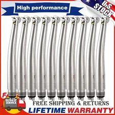 10x E-generator Dental LED Fiber Optic High Speed Handpiece 4H Fit for NSK Style