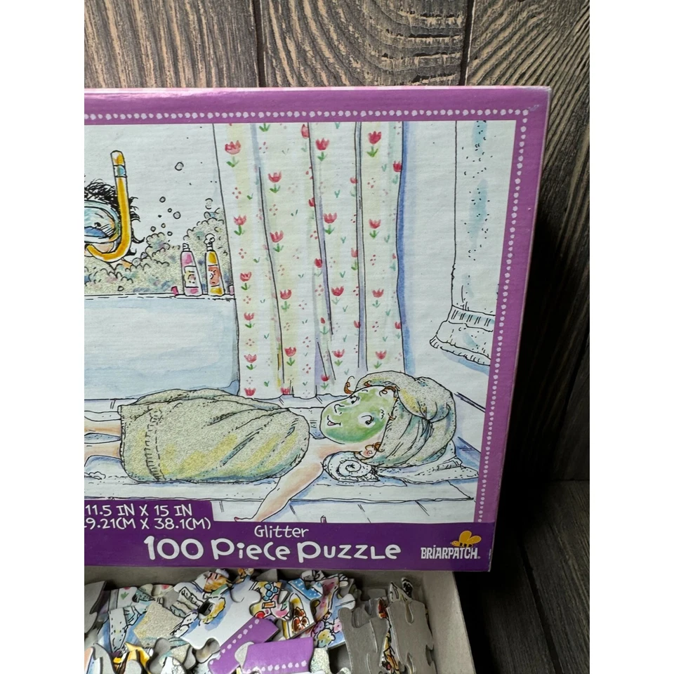 Fancy Nancy Glitter 100 Piece Puzzle 11.5" X 15" Ages 5+ By Briarpatch - image 4 of 4
