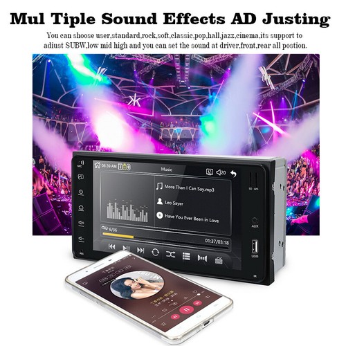 Scheda USB Auto 7 Pollici Lettore MP5 Touch Screen Mirror Link Telecomando Bluetooth - Foto 9 di 16