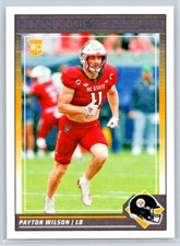 2024 Score Football - Payton Wilson - Pittsburgh Steelers - RC - #373