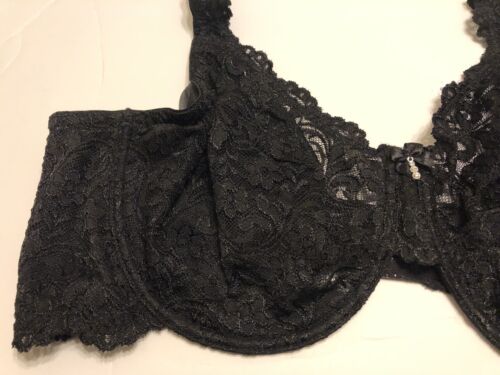Sujetador inteligente y sexy curvilíneo de encaje para mujer talla 36DD - Imagen 4 de 12