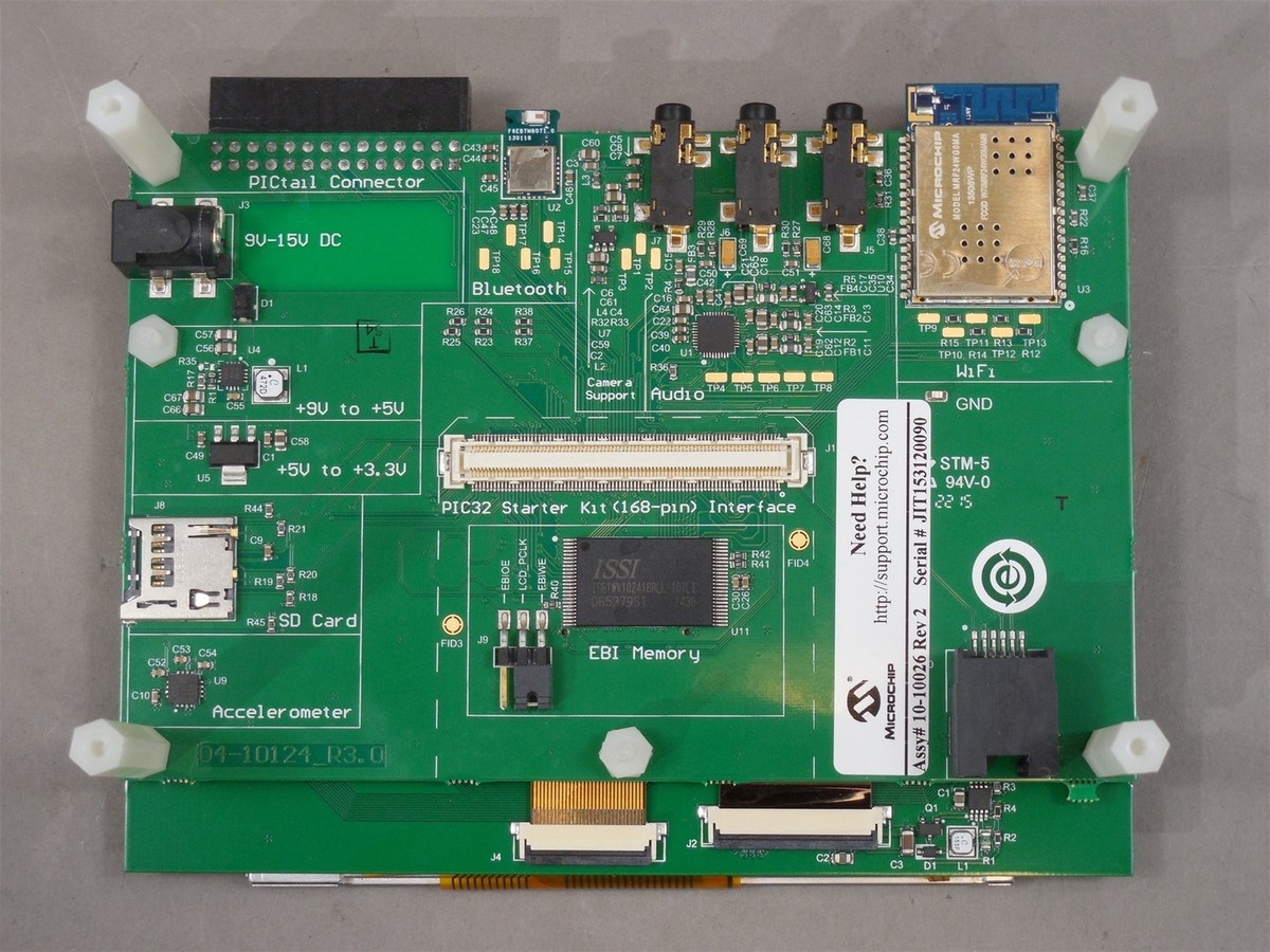 Microchip Multimedia Expansion Board II DM320005-2 MEB-II