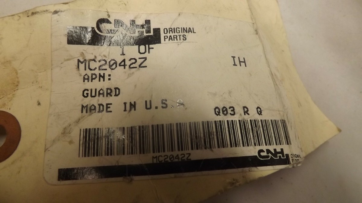 まの New OEM MC2042 CNH International Cub Sickle Mower Rock Guard