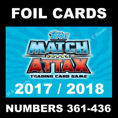Match Attax 2017/18 17/18 MAN OF THE MATCH Karten Topps 2017/2018