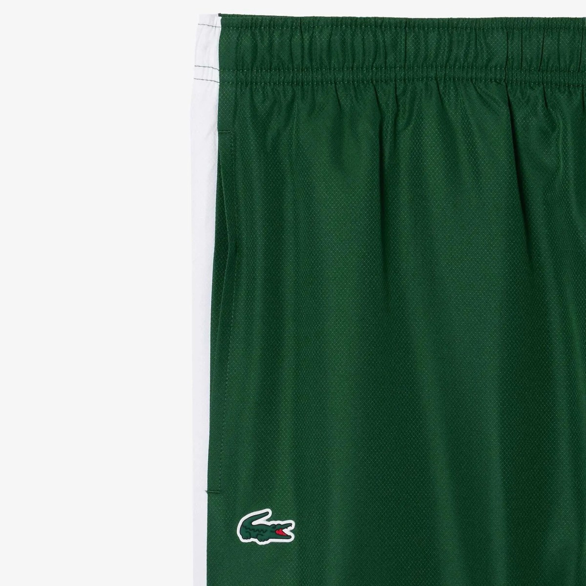 Lacoste Full Tracksuit Set Top Bottoms Green White WH7567