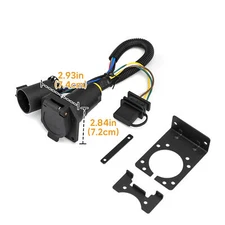 WEISEN 7 to 7-Way RV Blade & 4-Way Flat Trailer Wiring For 2007-2025 GMC Acadia