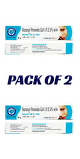 Pack of 2 X Persol AC Wallace Benzoyl Peroxide Gel IP 2.5 w/w- 30g X 2 60g 
