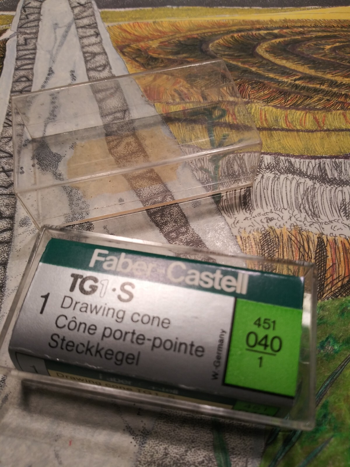 Faber Castell TG1S Technical Pen .40+KohINoor+Rapidograph+Drafting+K