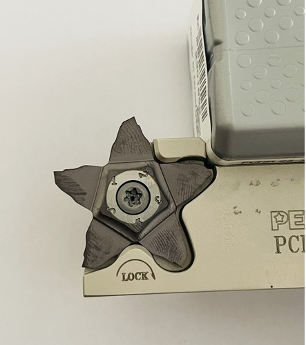 ISCAR Holder PCHR 25-34 + 4 pcs. PENTA 34R150PB IC908 ORIGINAL NEW - Picture 4 of 9