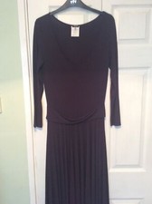 Used VGC Vintage Versace Jeans Couture Purple Dress 32/46 Uk 12