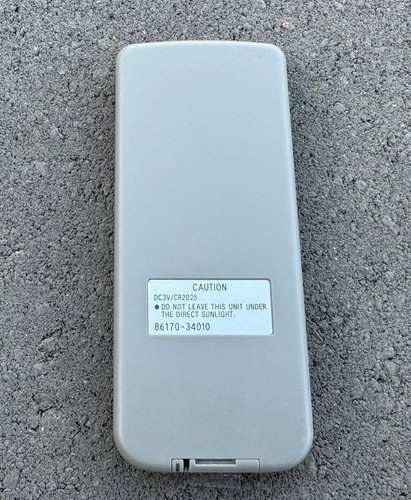 Original-Zubehör-Hersteller 2003 -2007 Toyota Lexus Rücksitz Entertainment Fernbedienung 86170-34010 - Bild 3 von 3
