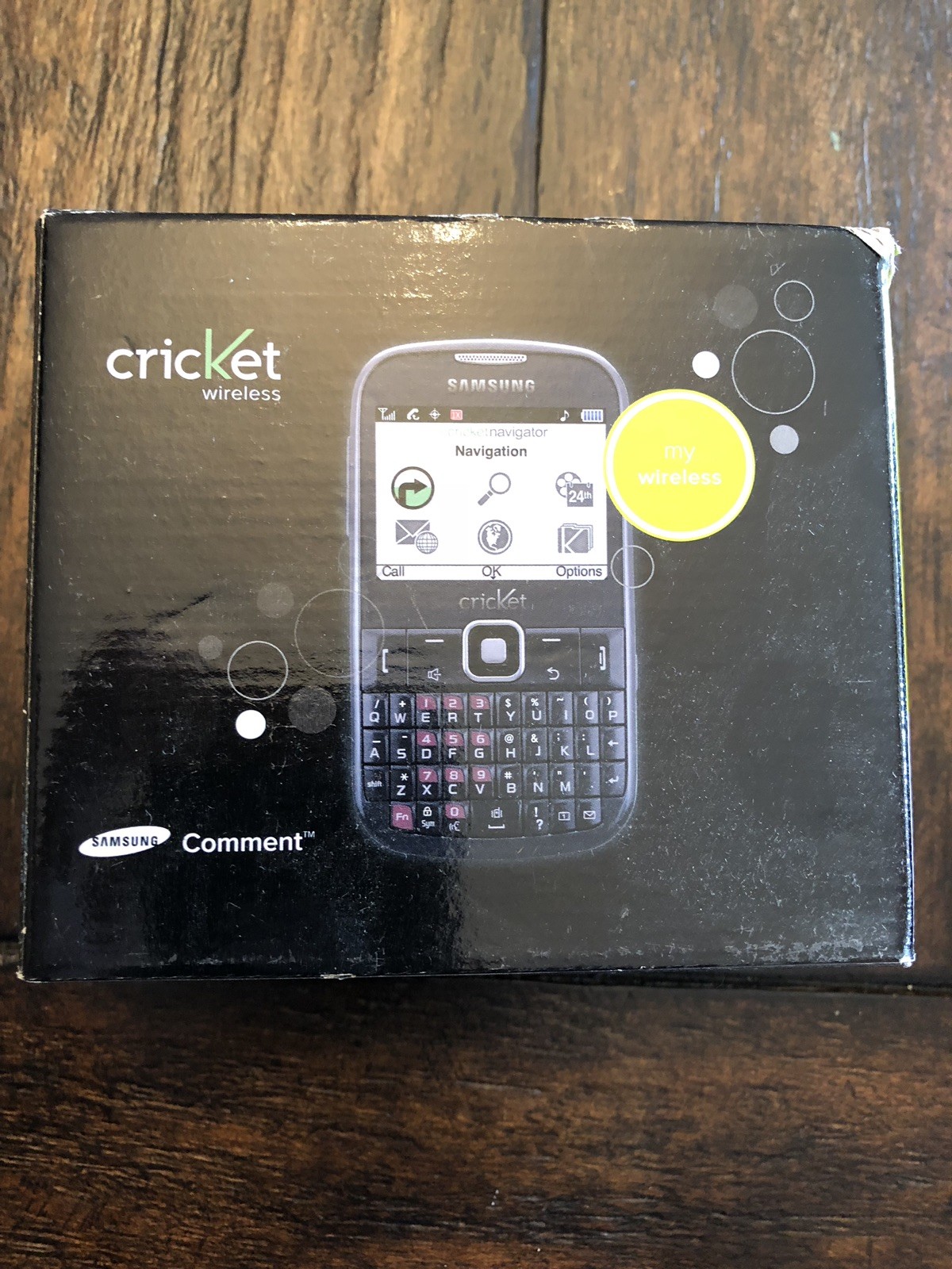 Samsung Comment SCHR380 Dark Gray (Cricket) Cellular Phone for sale