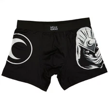 Marvel Moon Knight and Logo Men's Underwear Boxer Briefs Black