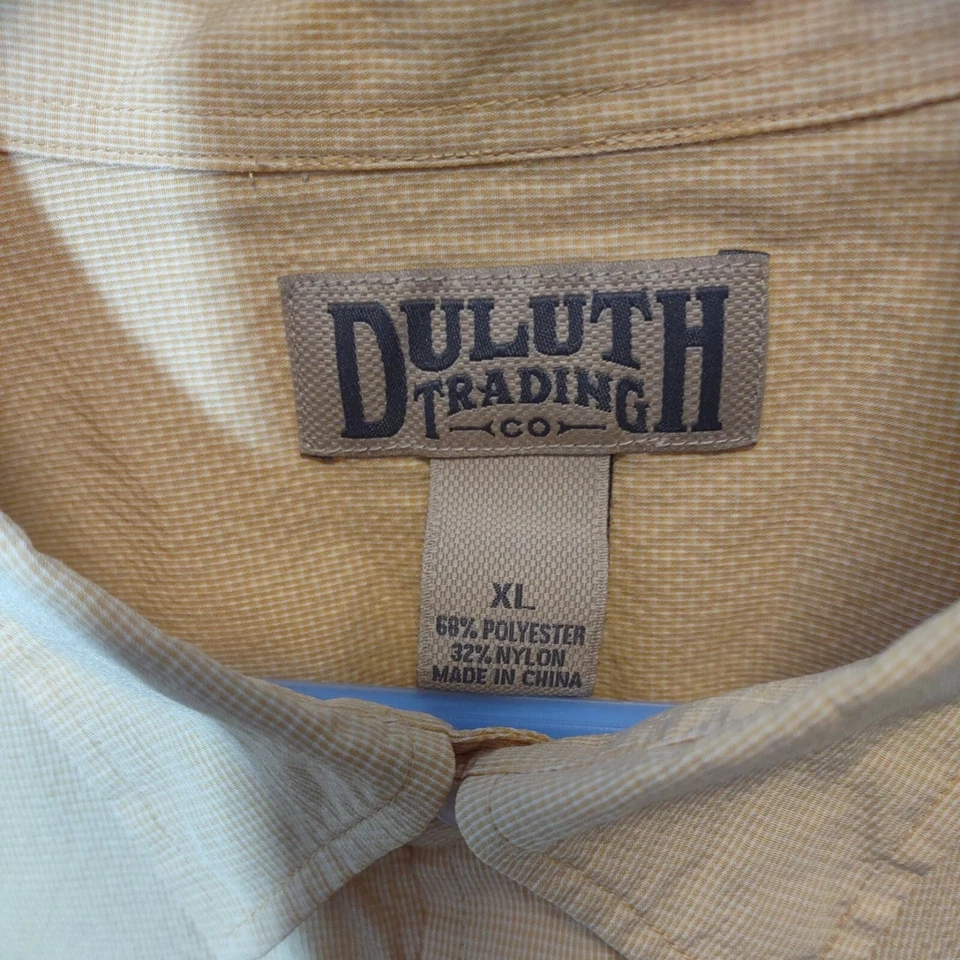 Camisa manga amarilla Duluth XL Foto 2 de 4