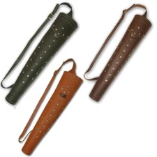 LONGBOW/HORSE BOW/RECURVE/COMPOUND BOW ARROW BAG SHOULDER BACK ARROW QUIVER