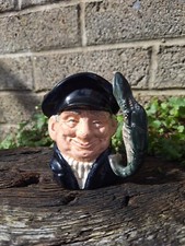 Vintage Royal Doulton Pottery Character Jug. Small D 6620. Lobster Man