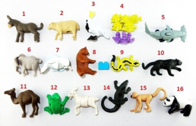 Kinder Joy Animals!  (Pick your choice)Animals, Mammals, Sharks and more